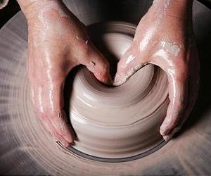 Clay Spinning Wheel