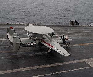 E-2D Advanced Hawkeye Completes First Carrier Landing Aboard USS Truman