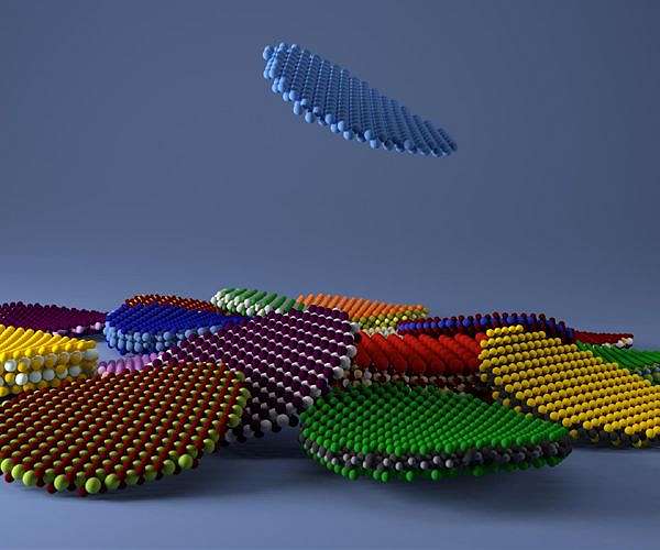 This 2-D nanosheet expands like a Grow Monster