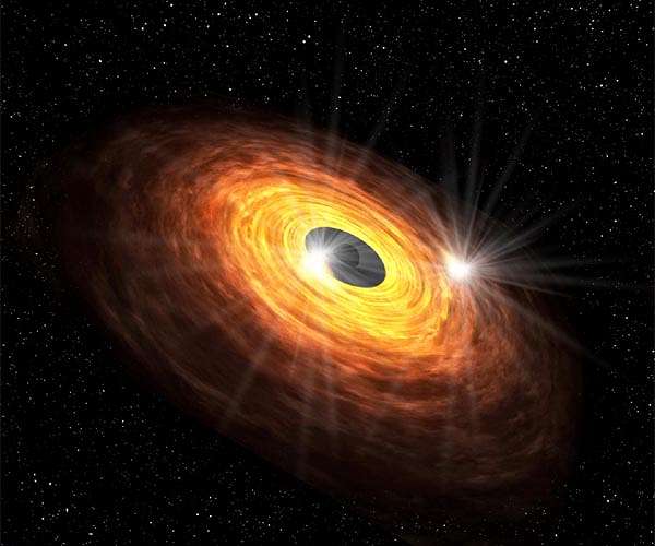 Astronomers measure the spin of a supermassive black hole for the first time