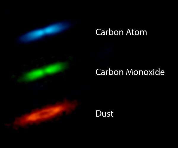 Massive gas disk raises questions about planet formation theory