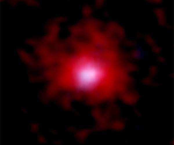 Carbon cocoons surround growing galaxies