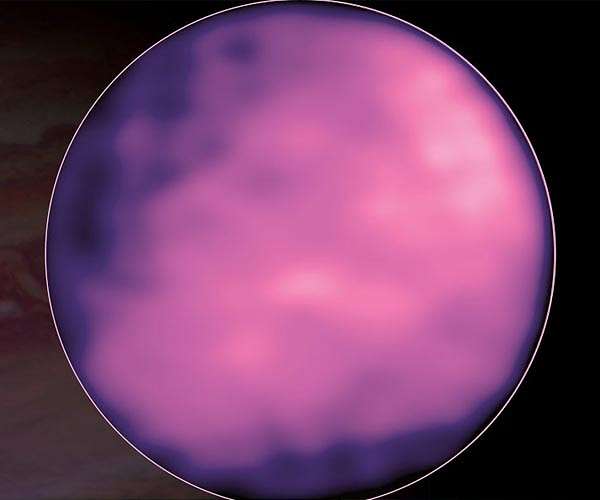ALMA maps temperature of Jupiter's icy moon Europa