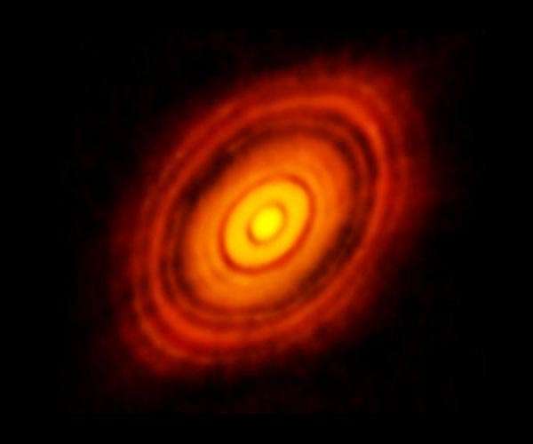 Astronomers use 'little hurricanes' to weigh and date planets around young stars