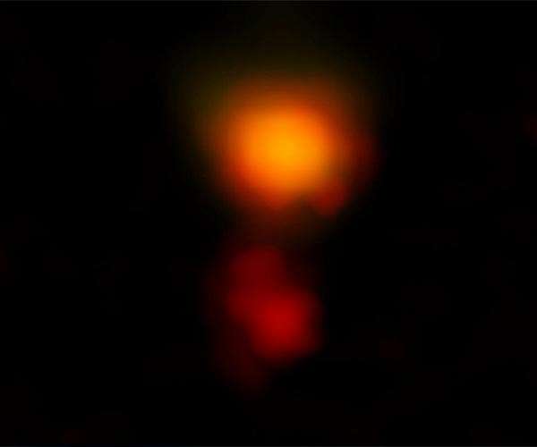ALMA spots most distant dusty galaxy hidden in plain sight
