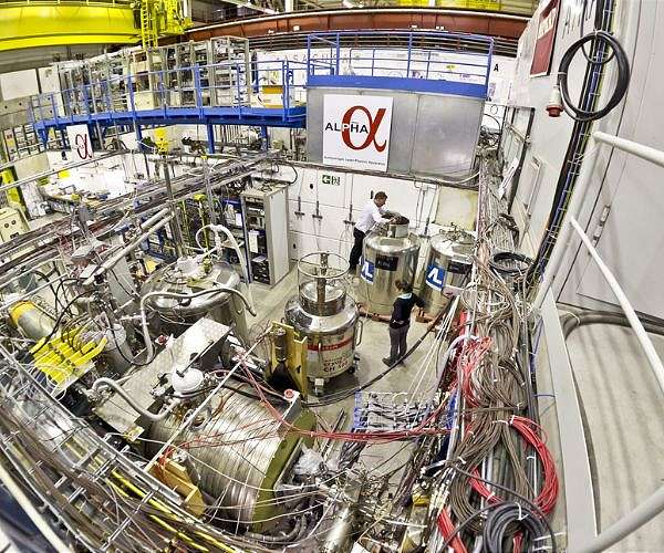 Scientists observe the influence of gravity on antimatter for the first time