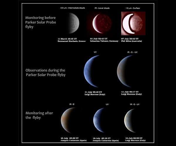 Observations give rare top-to-surface glimpse of Venus
