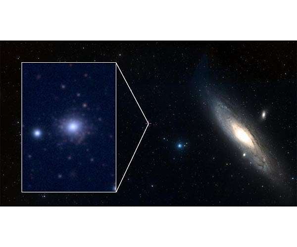 Anemic star cluster breaks metal-poor record