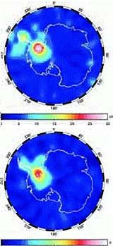 Satellites Capture Gravity Map Of Tides Under Antarctic Ice Shelves