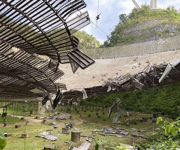 Arecibo Observatory in Puerto Rico will not be rebuilt