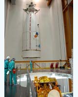 Payloads Installed Atop Ariane 5