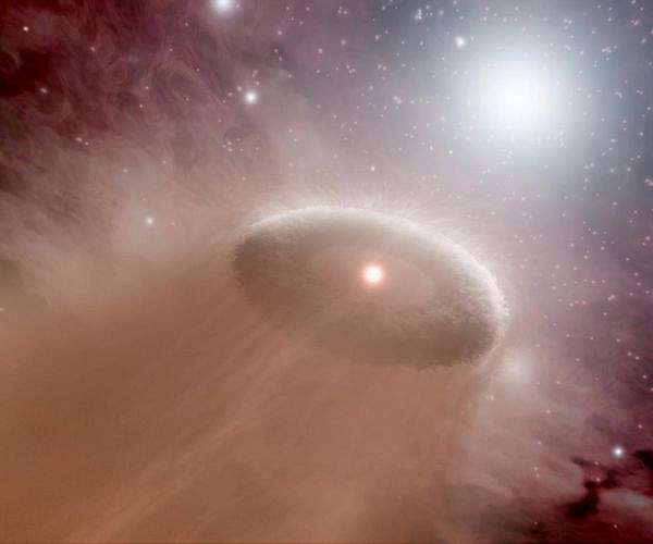 Scientists discovered organic acid in a protoplanetary disk