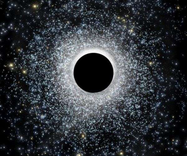 Discovery of intermediate-mass black hole near galactic center