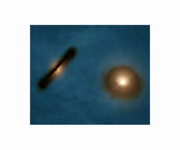 A disk of gas would explain mysterious light changes observed in Sagittarius constellation
