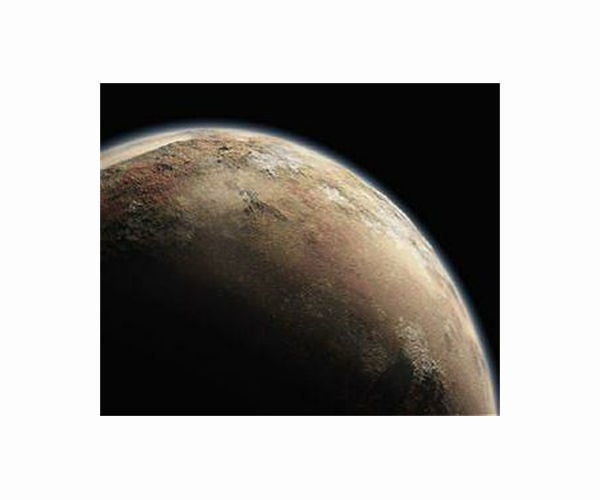 On Pluto the Winter is approaching, and the atmosphere is vanishing into frost