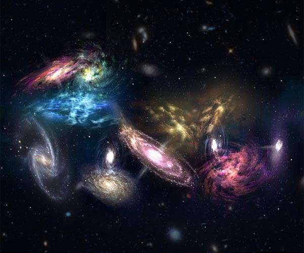 Astronomers witness galaxy megamerger