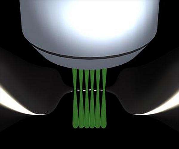 A novel test bed for non-equilibrium many-body physics