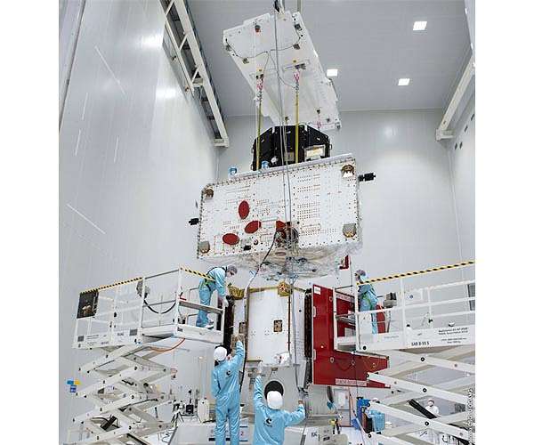 Bepicolombo Science Orbiters Stacked Together