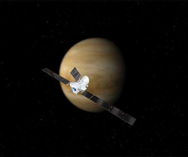 BepiColombo mission detects escaping gases in Venus's magnetosphere