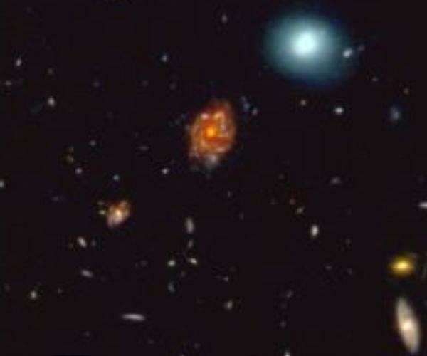 Big Wheel galaxy challenges early cosmic formation theories