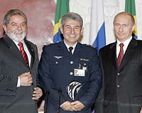 Brazil's President In Moscow Signs Deal For Joint Space Mission