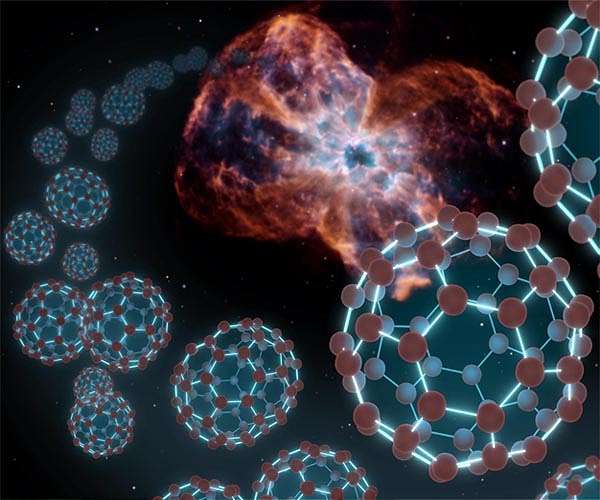 Interstellar fullerenes may help find solutions for Earthly matters