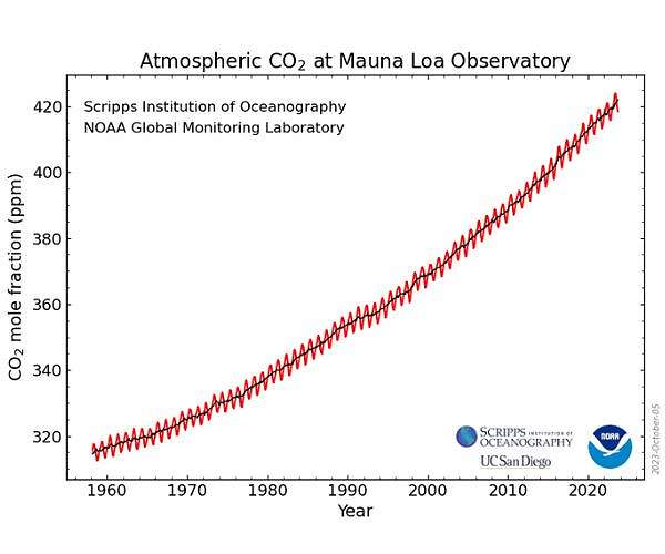 2024 saw fastest-ever annual rise in CO2 levels: UK weather service