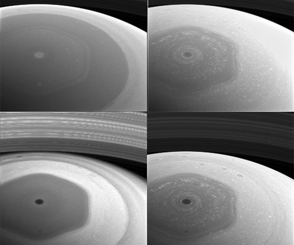 Numerous polar storms on Saturn analyzed by the UPV/EHU's Planetary Sciences Group