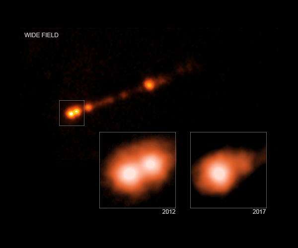 Famous black hole has jet pushing cosmic speed limit
