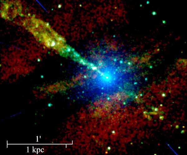 Centaurus A's black hole jet shown in unprecedented detail