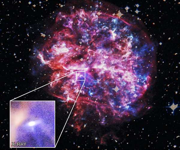NASA's Chandra catches pulsar in X-ray speed trap