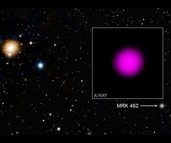 Mini monster black hole could hold clues to giant's growth