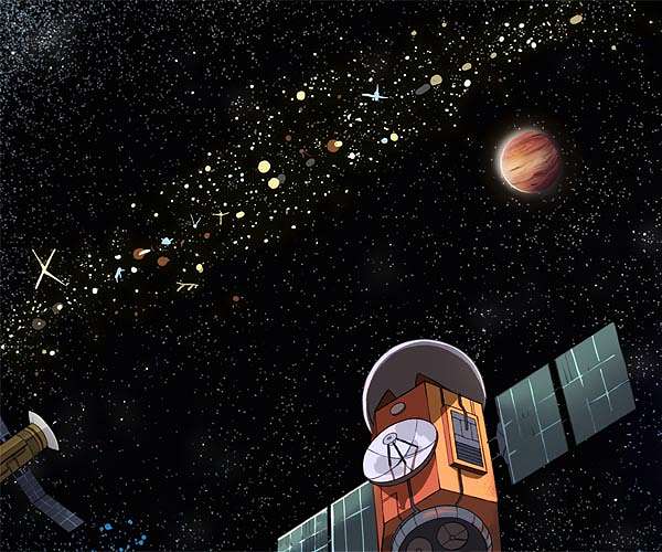 The Clarke exobelt, a method to search for possible extraterrestrial civilizations