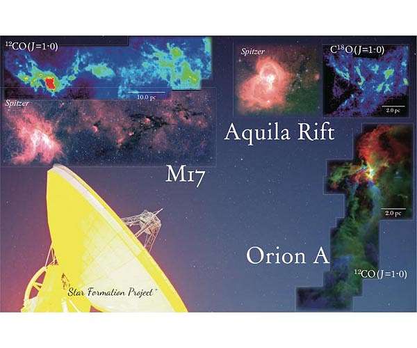 Star formation project maps nearby interstellar clouds