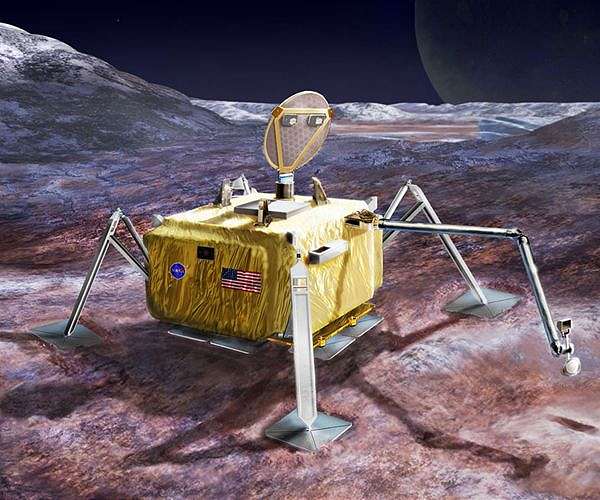 Icy warning for space missions to Jupiter's moon