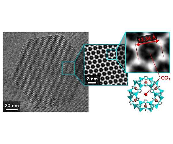 First snapshots of trapped CO2 molecules shed new light on carbon capture