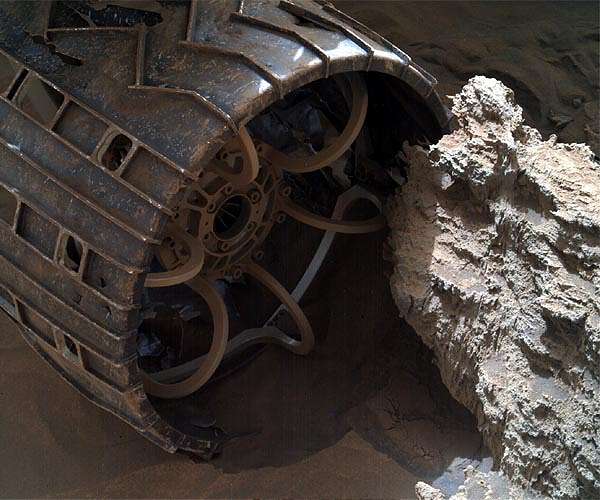 Sols 3449-3450: Comin' Down the Mountain