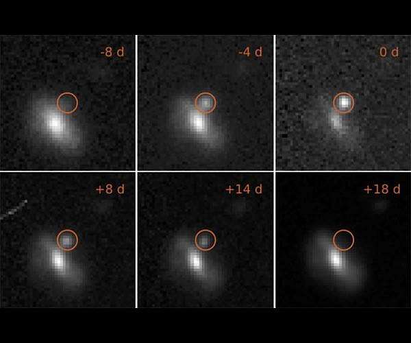 Astronomers find 72 bright and fast explosions