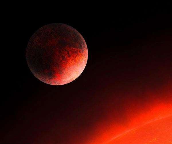 Ultra hot super Earth shows dense atmosphere over magma ocean
