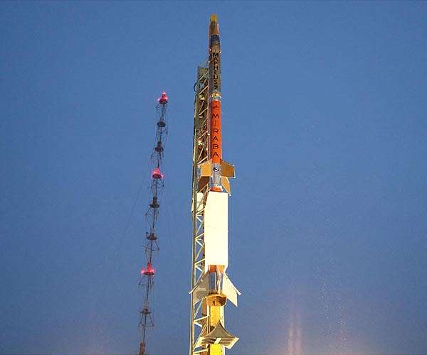 Ride into microgravity with a 'spy' amongst numerous experiments