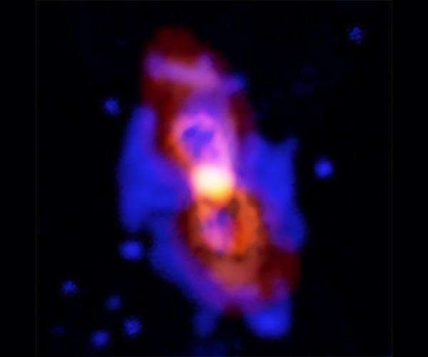 Stellar corpse reveals origin of radioactive molecules