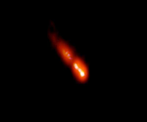 A blazar in the early universe