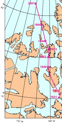 Earth's Inconstant Magnetic Field
