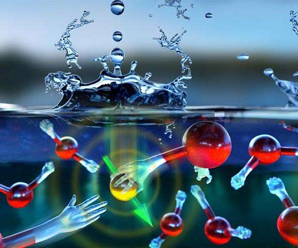 Scientists get better numbers on what happens when electrons get wet