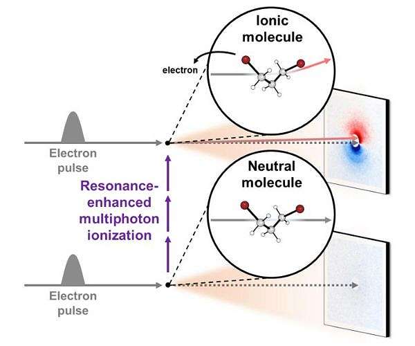 Epic of a molecular ion: With eyes of electrons
