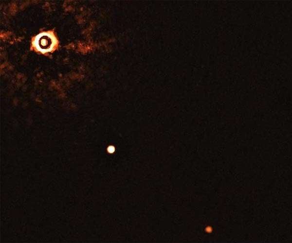 First ever image of a multi-planet system around a sun-like star captured by ESO telescope