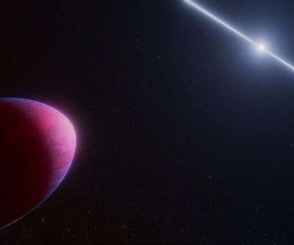 Webb maps carbon rich atmosphere on distorted pulsar planet
