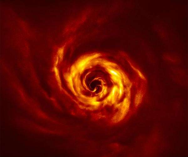 ESO telescope sees signs of planet birth
