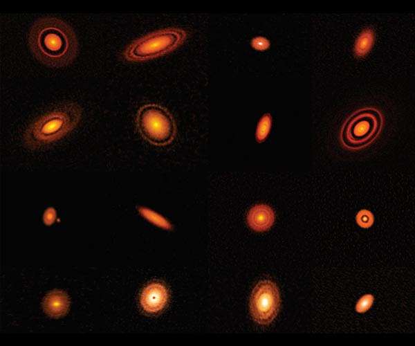 How protoplanetary rings form in primordial gas clouds