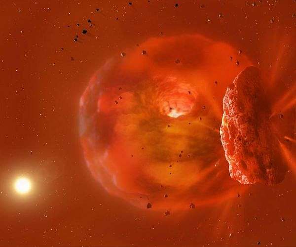 Interstellar objects may hold key to accelerating giant planet growth around young stars